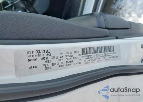 2015 Dodge Durango Limited из США, поврежденный, VIN 1C4RDJDG0FC186719